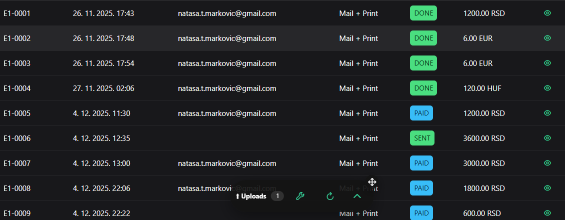 Field-Ready Event Photo Sales System